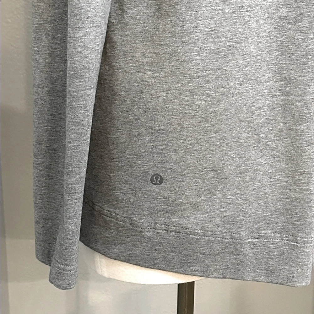 Lululemon Coast Wrap Heathered Medium Grey Jacket‎ Size 6
